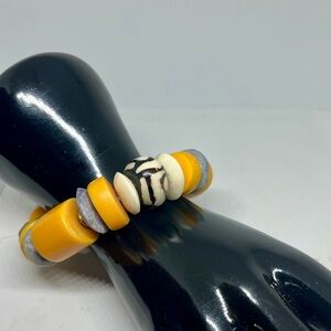 Vintage African Bead Tribal Bracelet